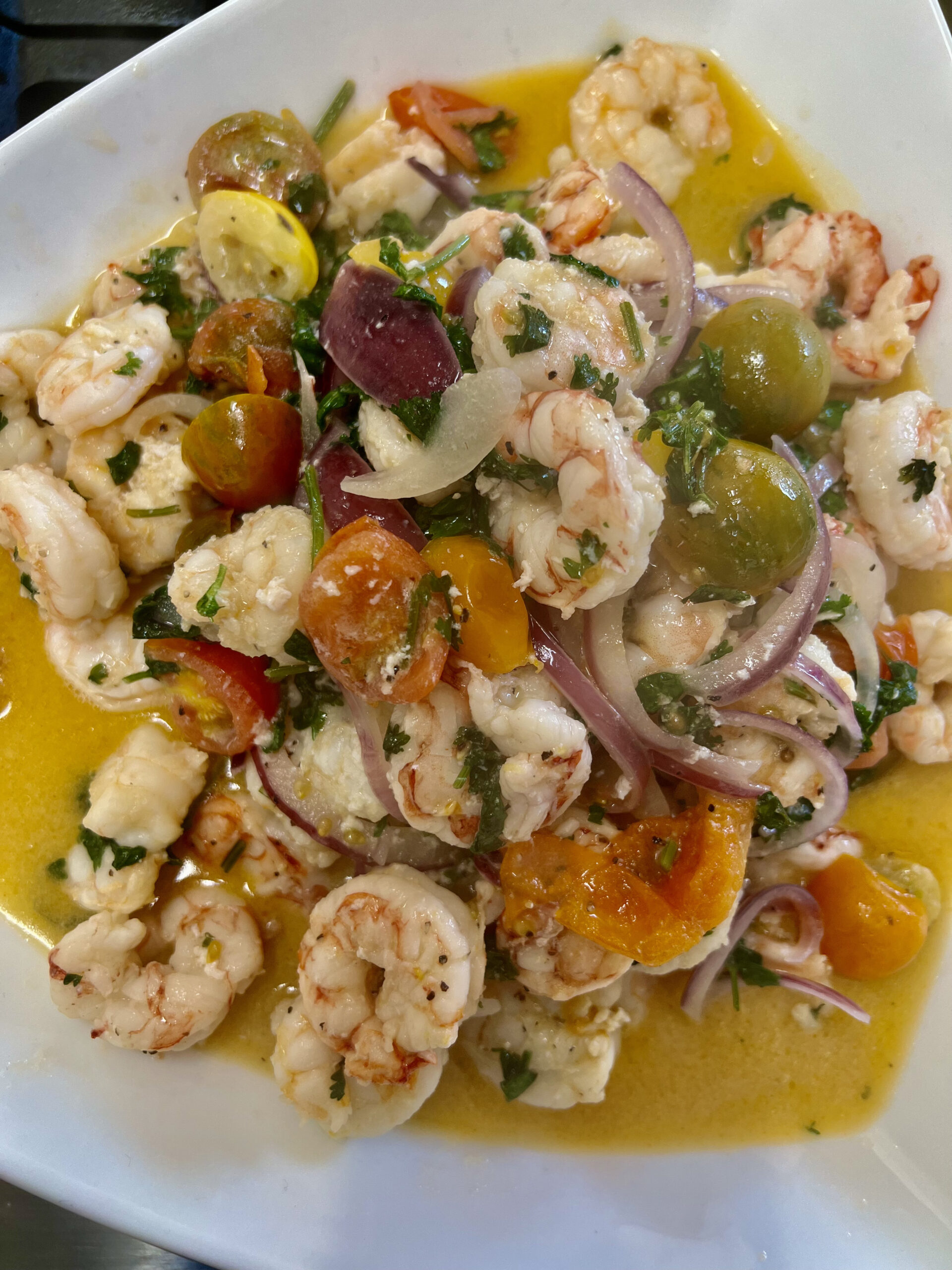 Lemon Buttered Shrimp Recipe