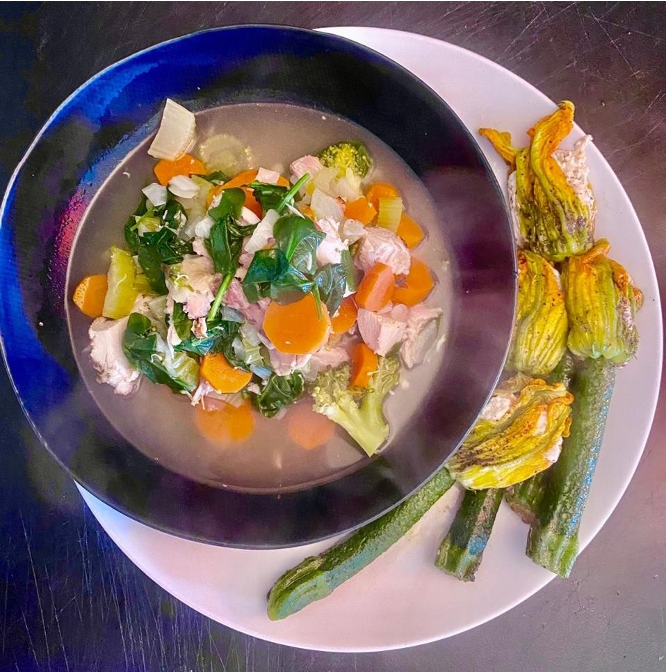 Carrot, Chicken, and Leek Stew Recipe