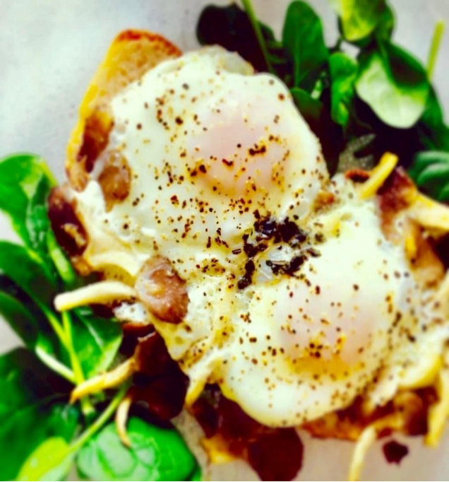 Steamed Fried Eggs Recipe