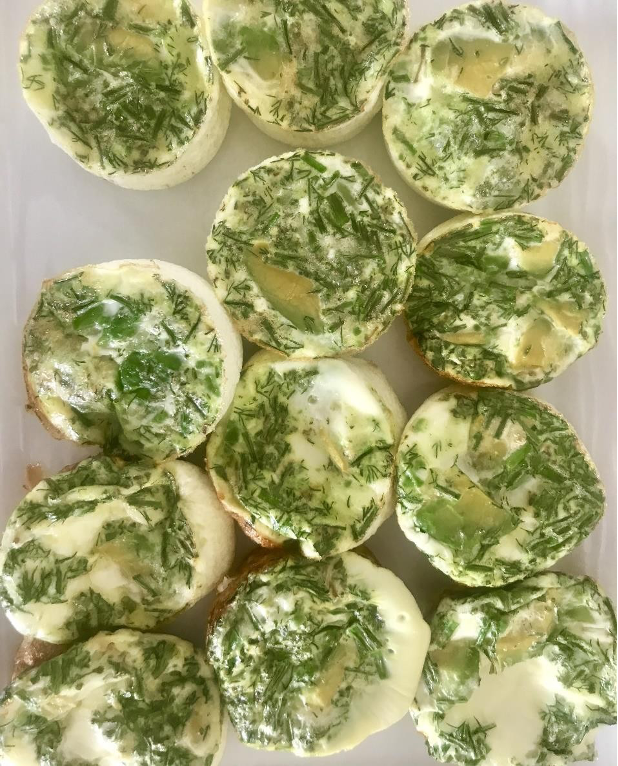 Herbed Egg White Muffins Recipe