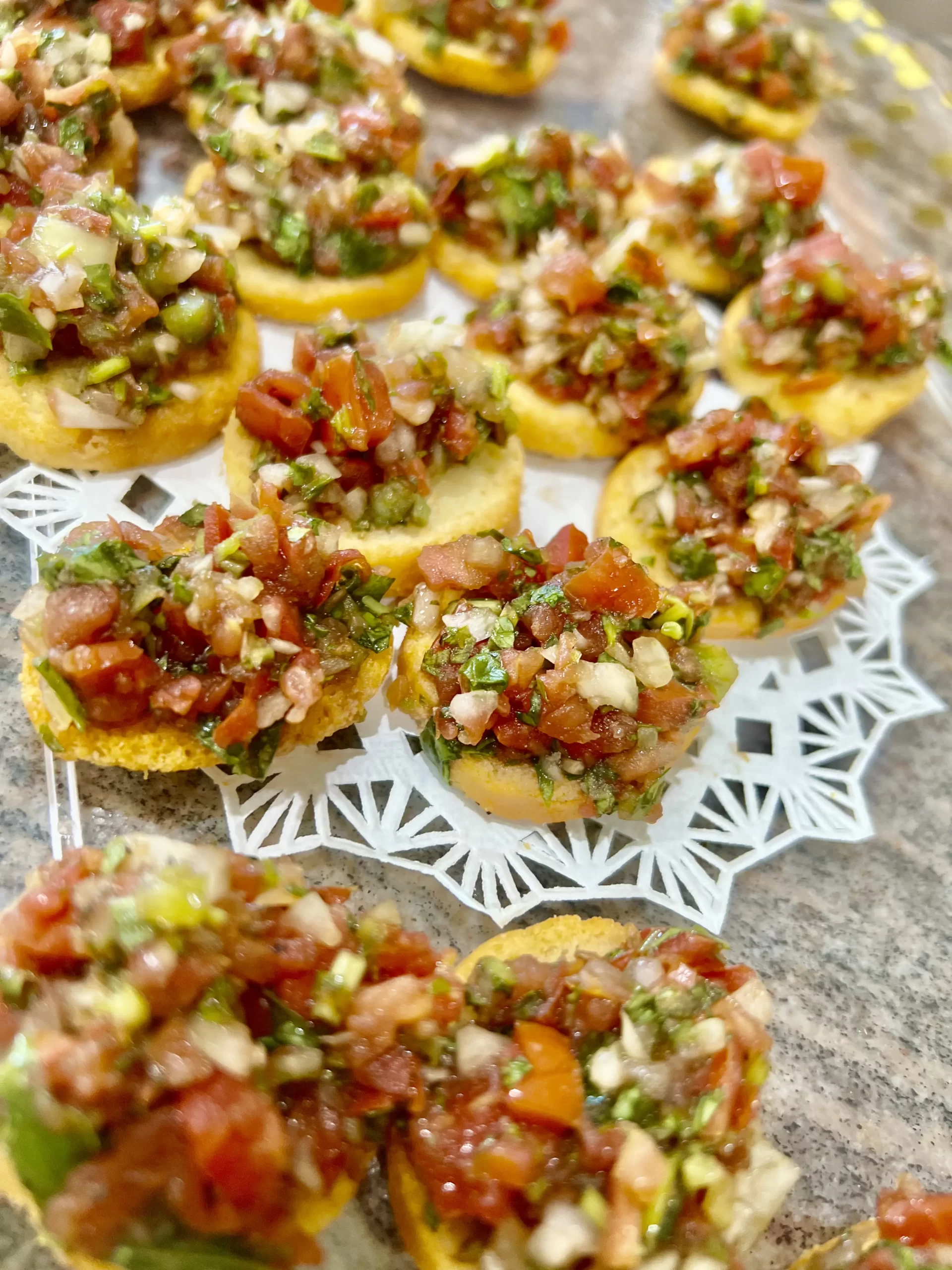 Lisa’s Latin Style Bruschetta