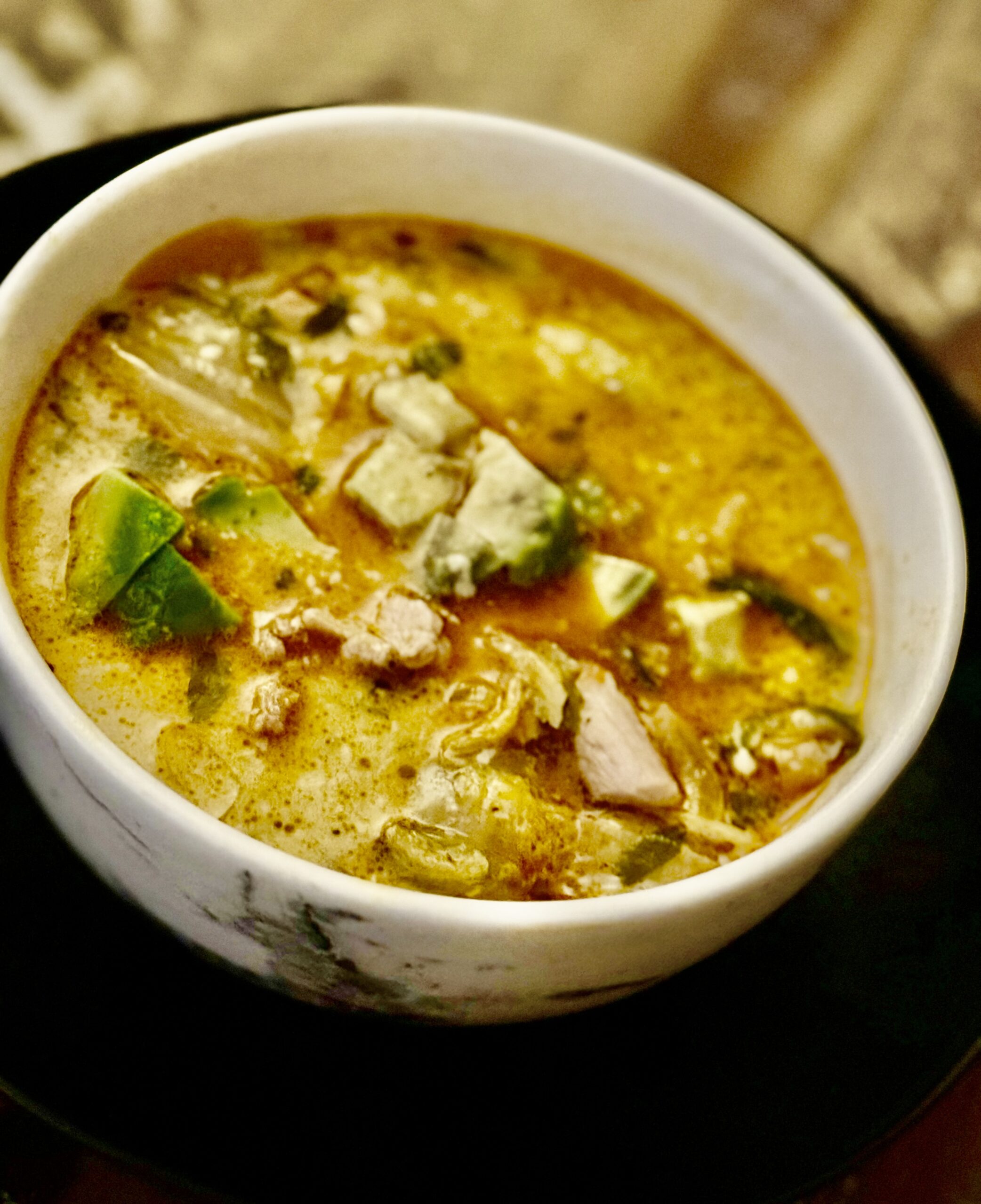 Spicy Chicken Coconut Soup