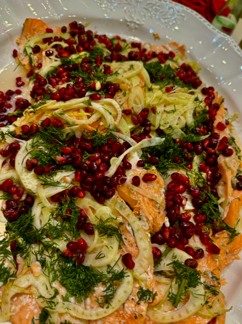Whole Roasted Salmon